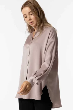 Tiffosi Camisas E Blusas-Camisa Acetinada