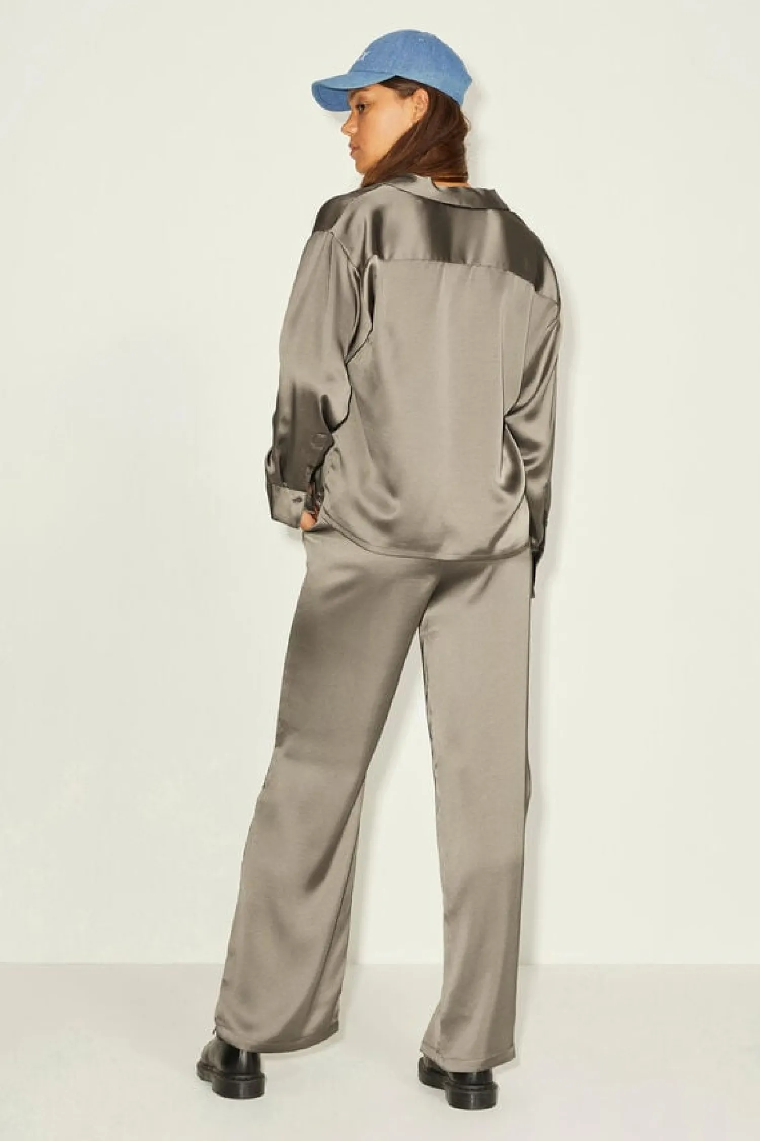 Jack & Jones Camisas E Blusas-Camisa Acetinada De Manga Comprida