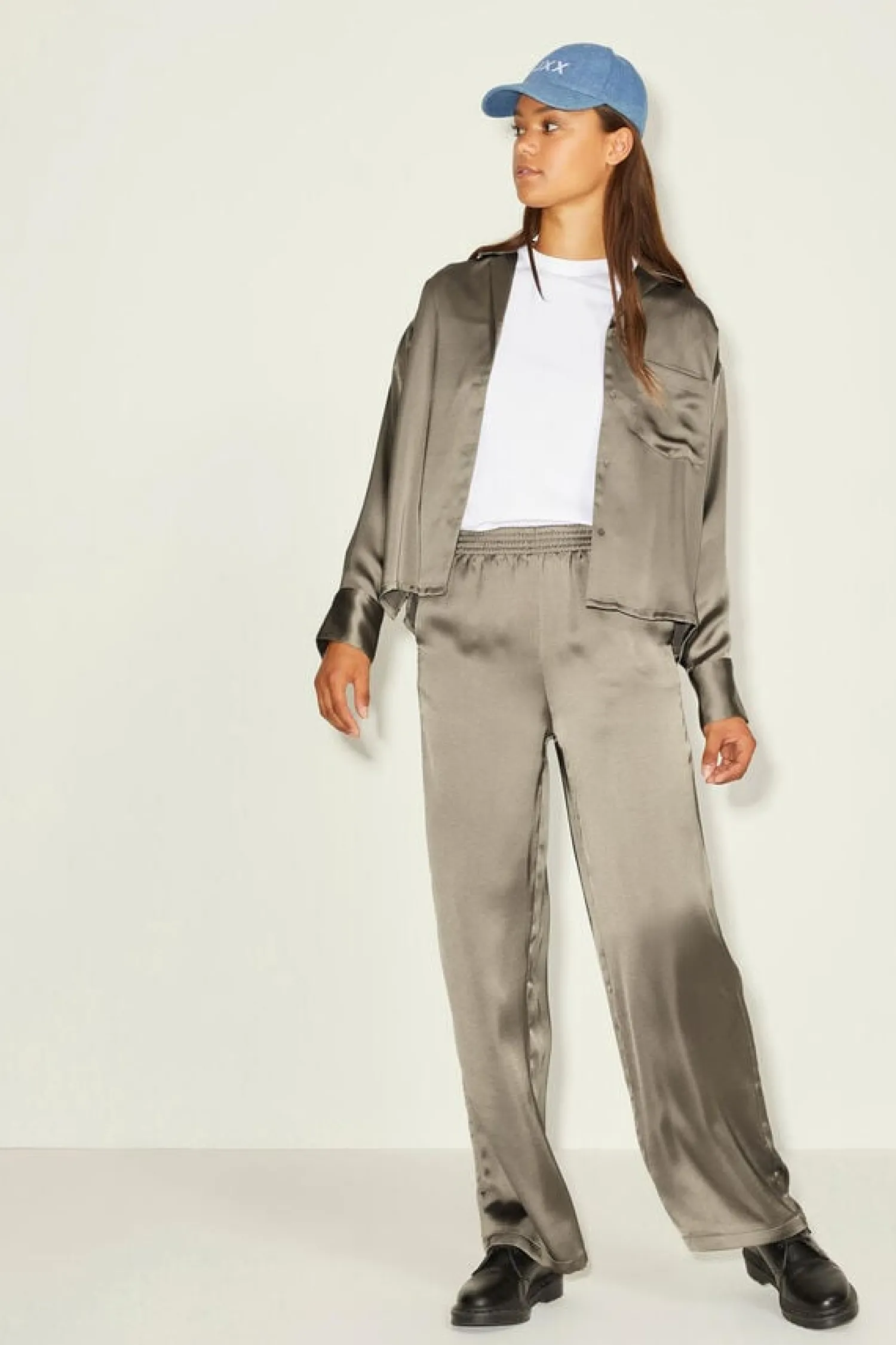 Jack & Jones Camisas E Blusas-Camisa Acetinada De Manga Comprida