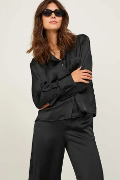 Jack & Jones Camisas E Blusas-Camisa Acetinada De Manga Comprida