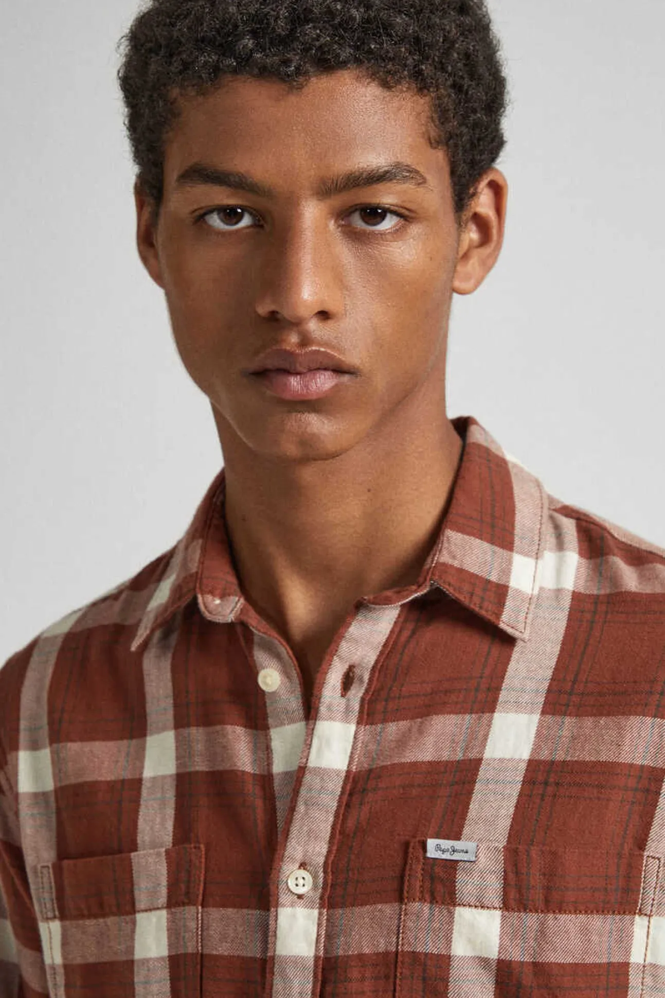 Camisa Algodao Quadrados