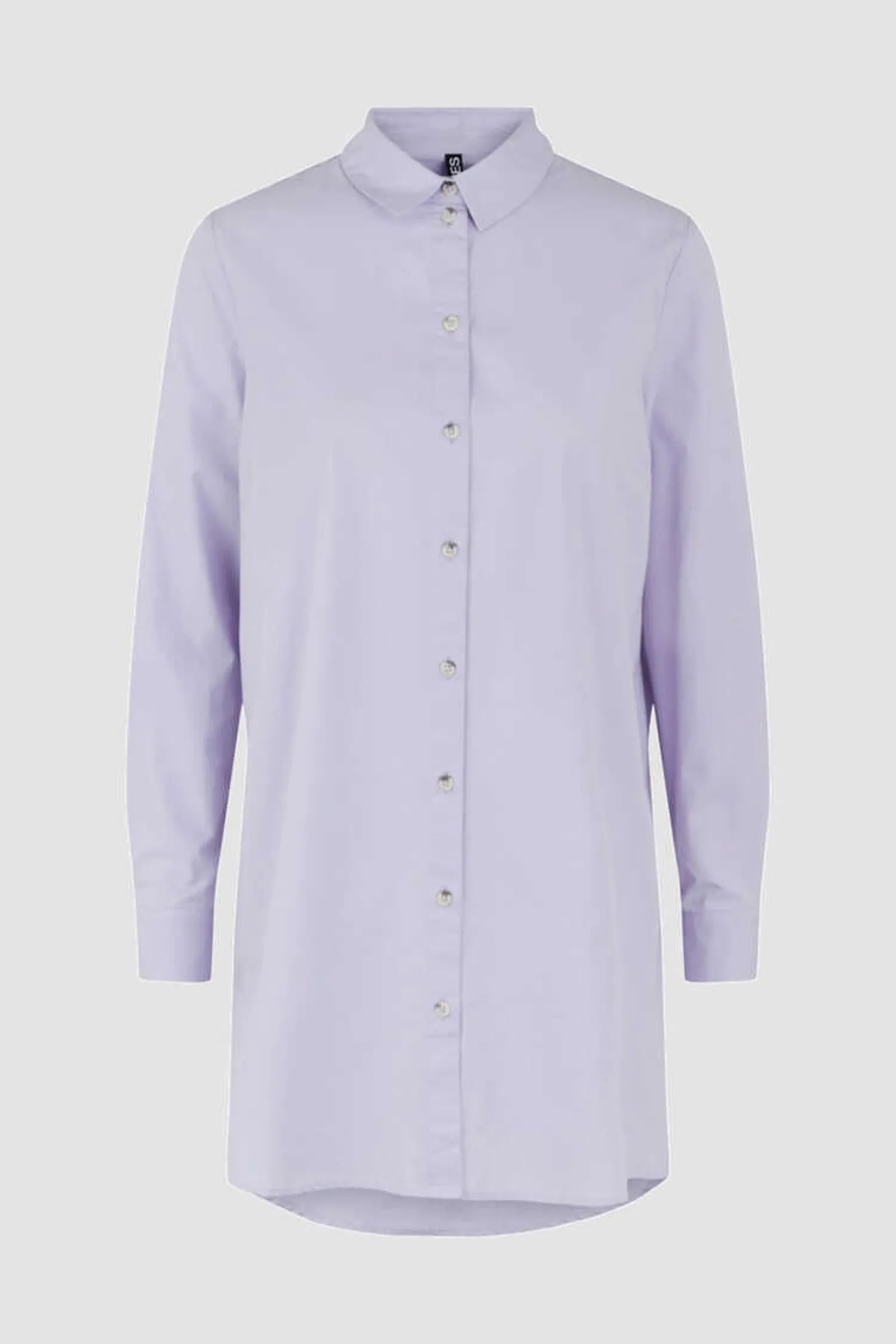 Pieces Camisas E Blusas-Camisa Basica Comprida Qualidade Popelina