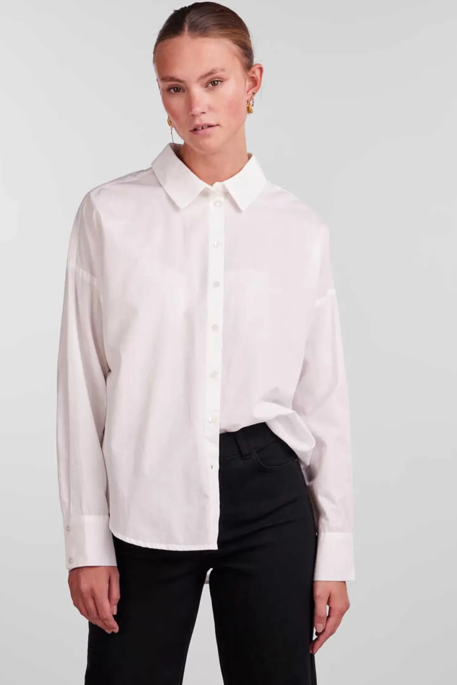 Pieces Camisas E Blusas-Camisa Basica De Algodao