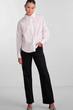 Pieces Camisas E Blusas-Camisa Basica De Algodao