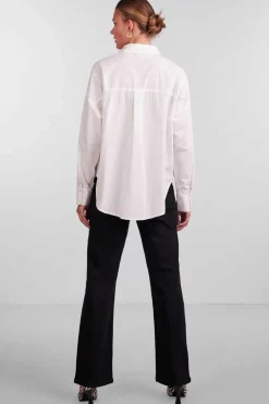 Pieces Camisas E Blusas-Camisa Basica De Algodao