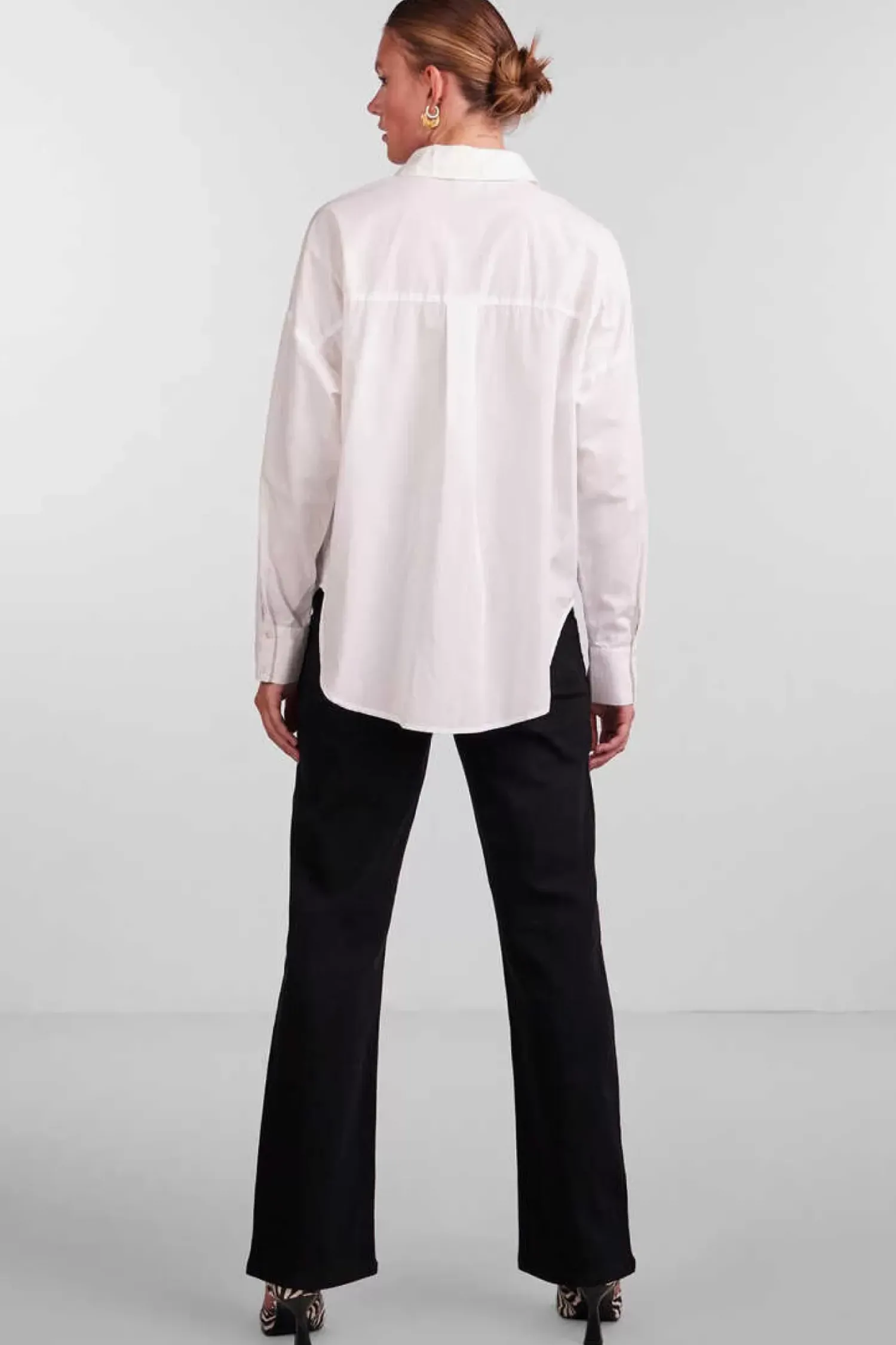 Pieces Camisas E Blusas-Camisa Basica De Algodao