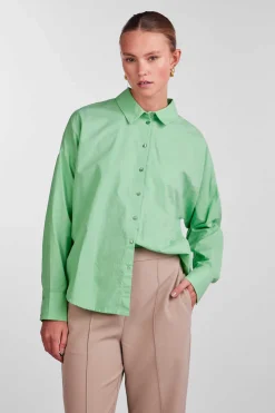 Pieces Camisas E Blusas-Camisa Basica De Algodao