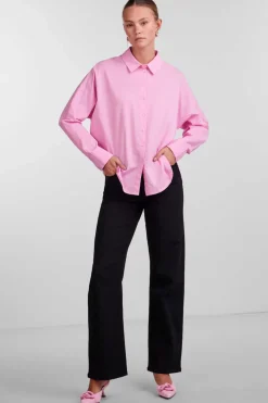 Pieces Camisas E Blusas-Camisa Basica De Algodao