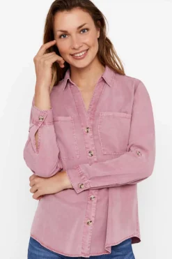 Cortefiel Camisas E Blusas-Camisa Cargo 100% Tencel