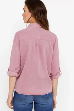 Cortefiel Camisas E Blusas-Camisa Cargo 100% Tencel
