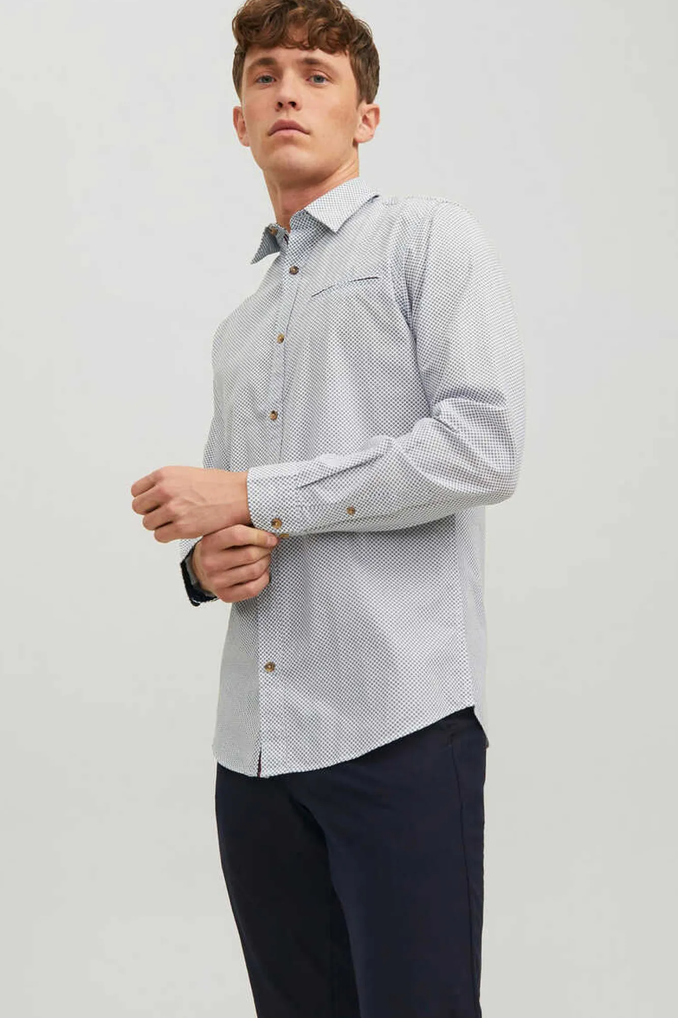 Jack & Jones Camisa Casual Branco Best