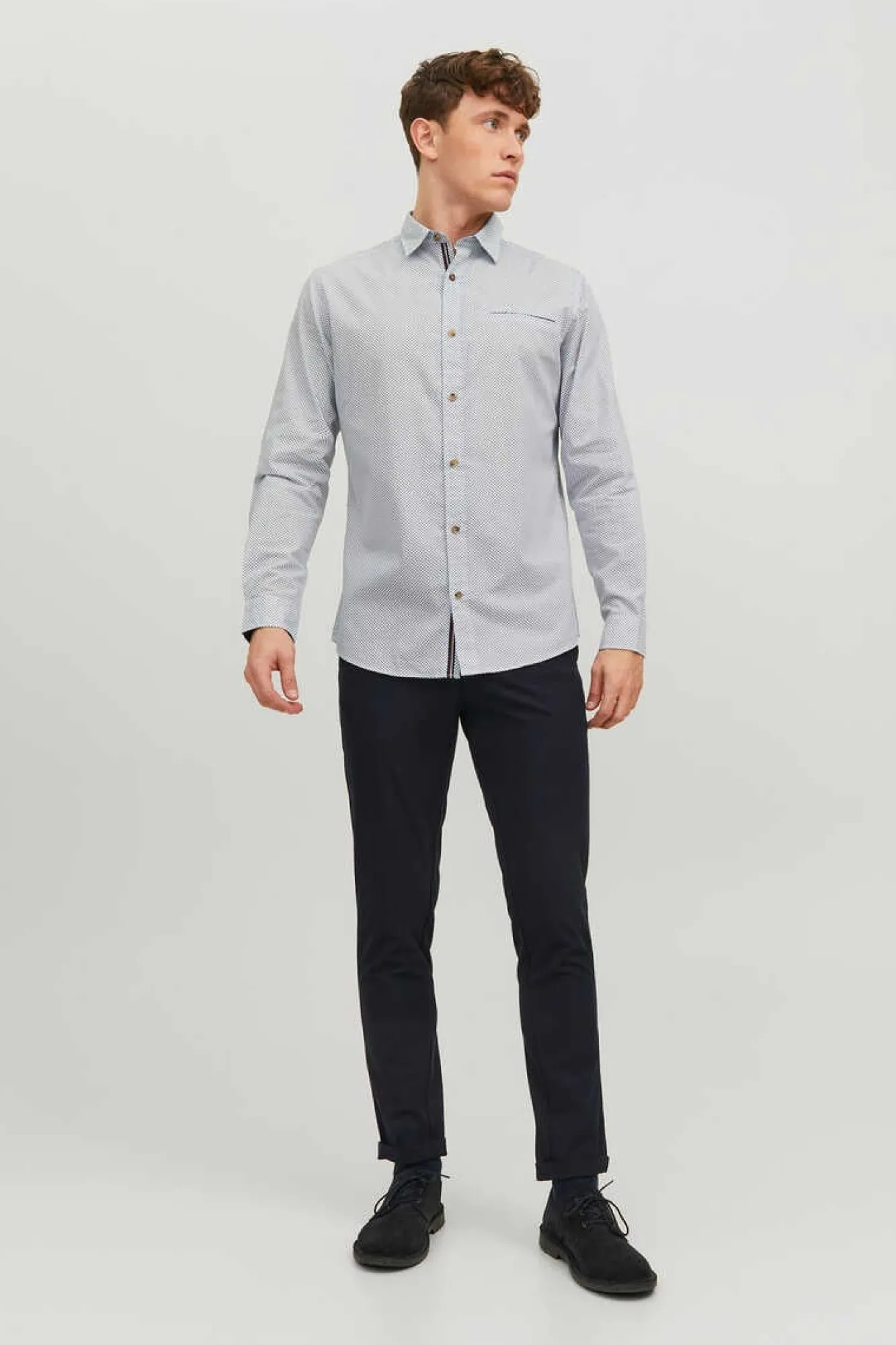 Jack & Jones Camisa Casual Branco Best