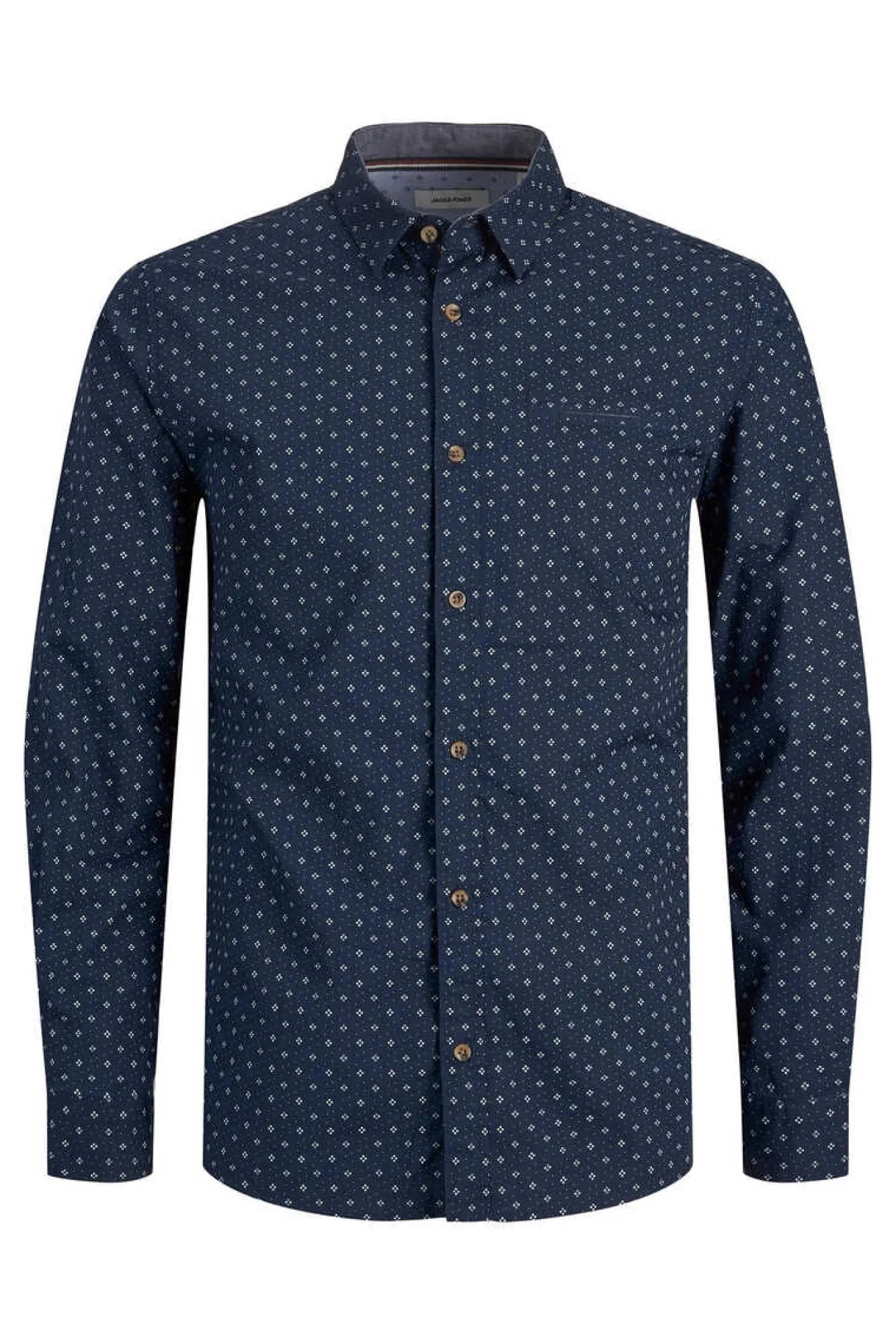 Jack & Jones Camisa Casual Marinho New
