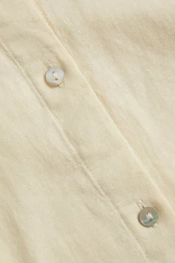 Jack & Jones Camisas E Blusas-Camisa Crop De Lino De Manga Corta