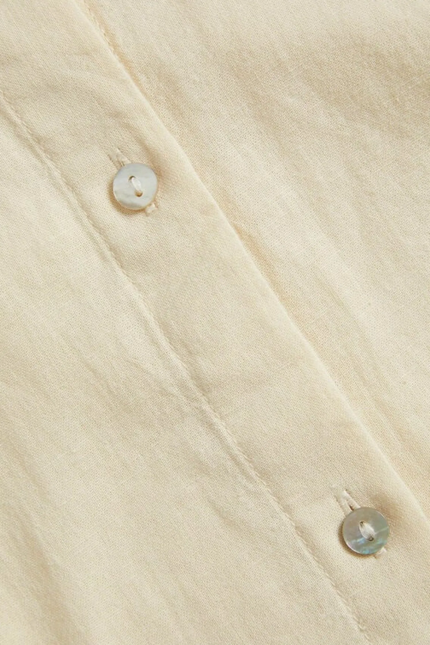 Jack & Jones Camisas E Blusas-Camisa Crop De Lino De Manga Corta