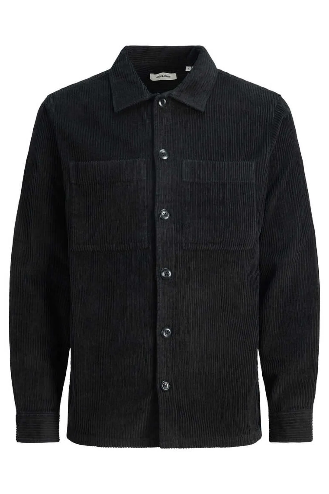 Jack & Jones Camisa De Bombazina Preto New