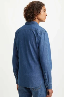 Levi's Camisa De Ganga ® Azul Indigo Best