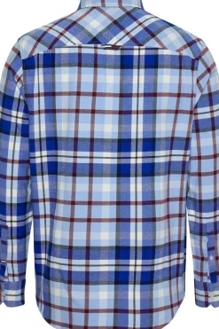 Tommy Jeans Camisa De Homem . Azul Indigo Online