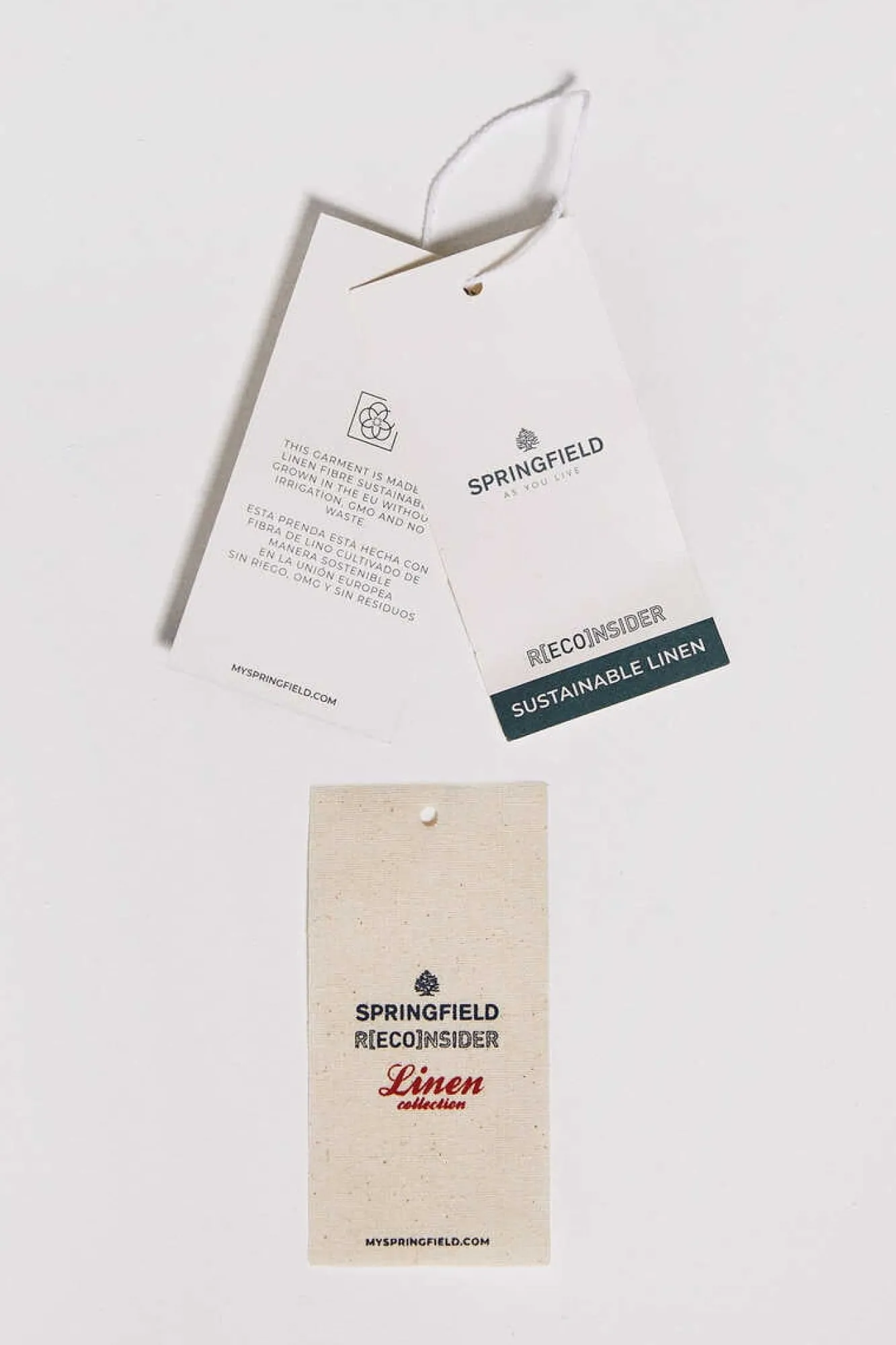 Springfield Camisa De Linho Estampada Castanho Sale