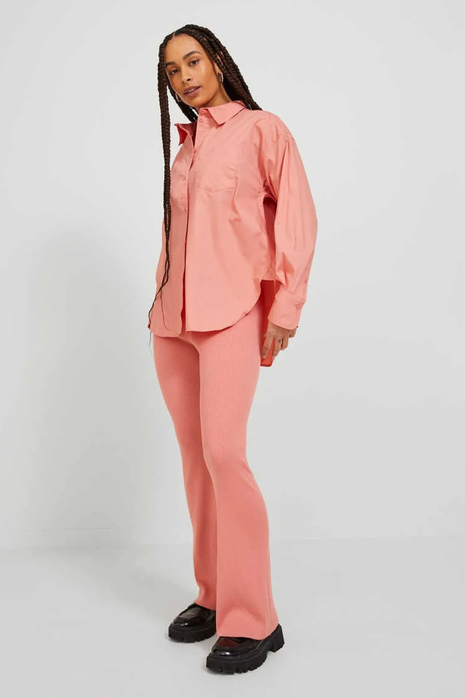 Jack & Jones Camisas E Blusas-Camisa De Manga Comprida De Popelina