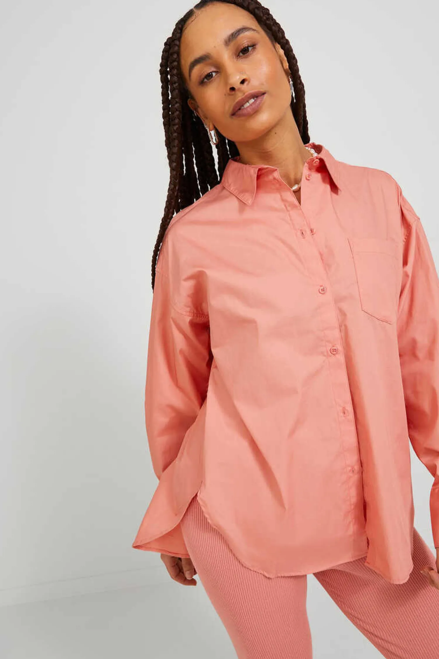 Jack & Jones Camisas E Blusas-Camisa De Manga Comprida De Popelina