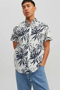 Jack & Jones Camisa De Manga Curta Branco New