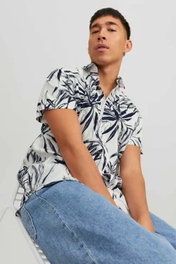 Jack & Jones Camisa De Manga Curta Branco New