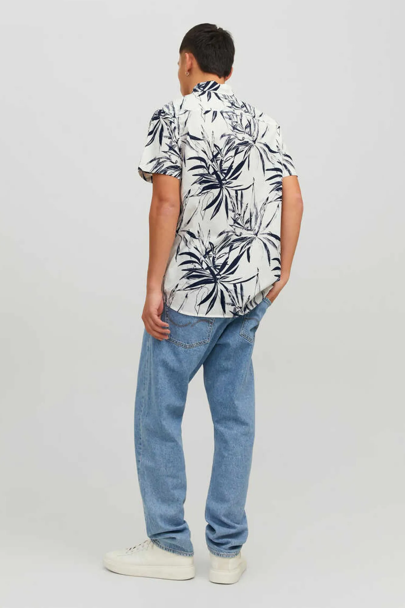 Jack & Jones Camisa De Manga Curta Branco New