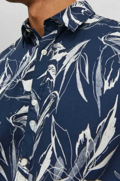 Jack & Jones Camisa De Manga Curta Marinho New