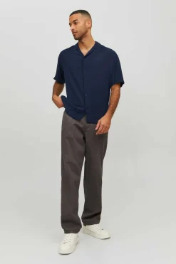 Jack & Jones Camisa De Manga Curta Marinho