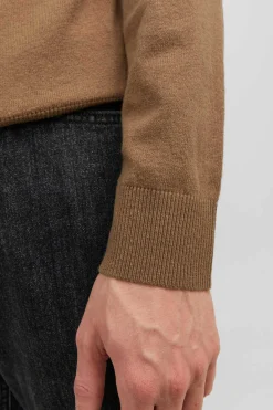 Jack & Jones Camisa De Sarja Xadrez Slim Fit Castanho