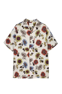 Springfield Camisa Estampada Camel New