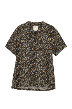 Springfield Camisa Estampada Azulado Outlet