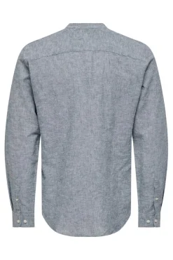 Only & Sons Camisa Estilo Polo Azulado Best