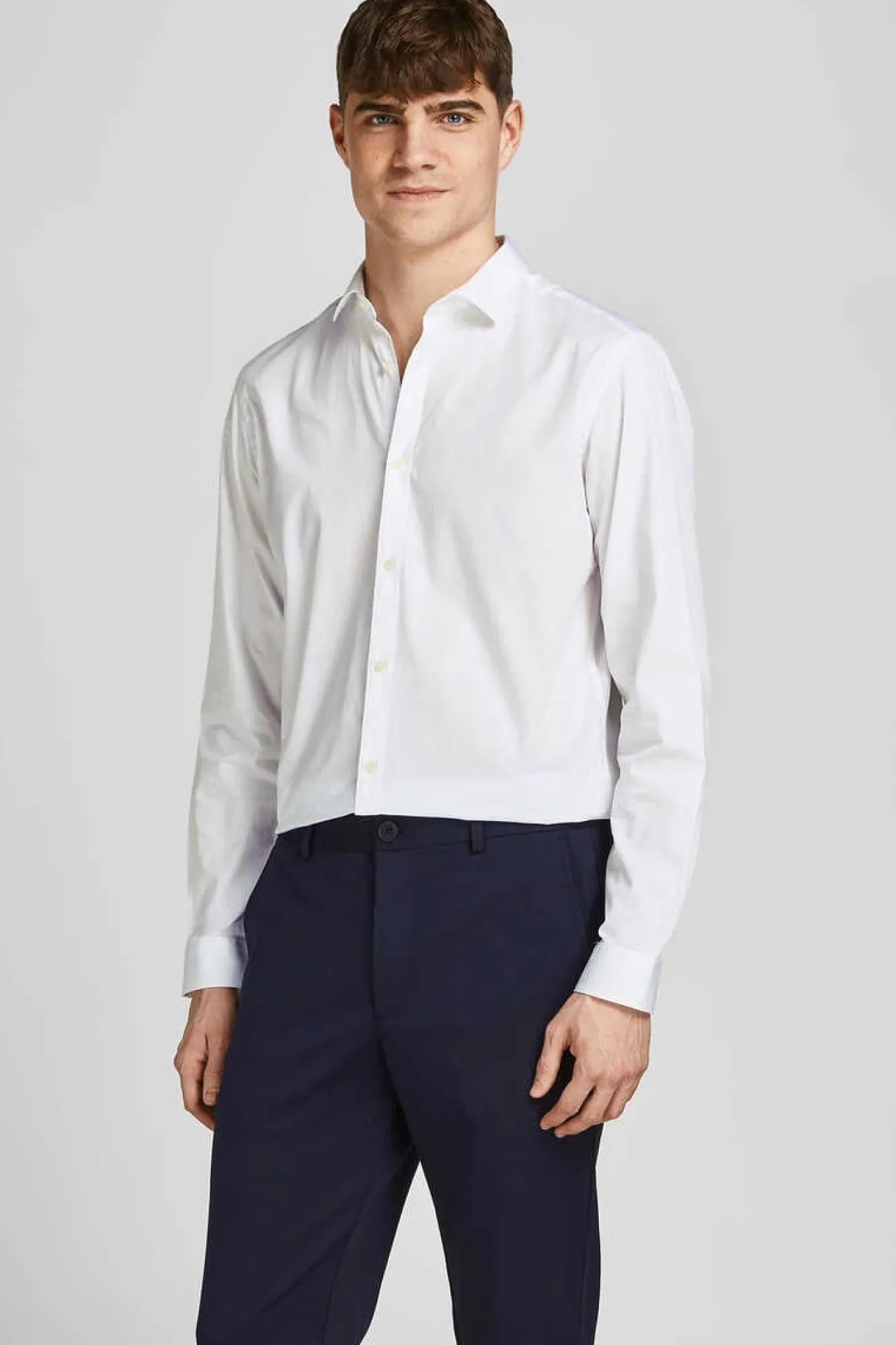 Jack & Jones Camisa Formal Lisa Branco Clearance