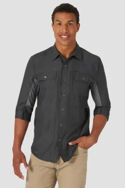 Wrangler Camisa Funcional Cinzento