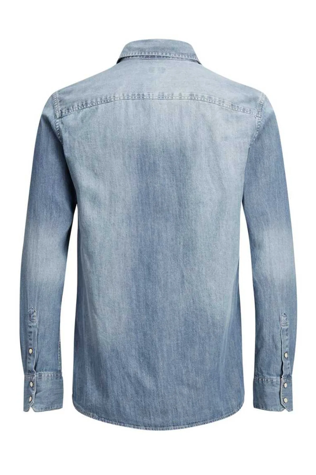 Jack & Jones Camisa Jeans Azulado Sale