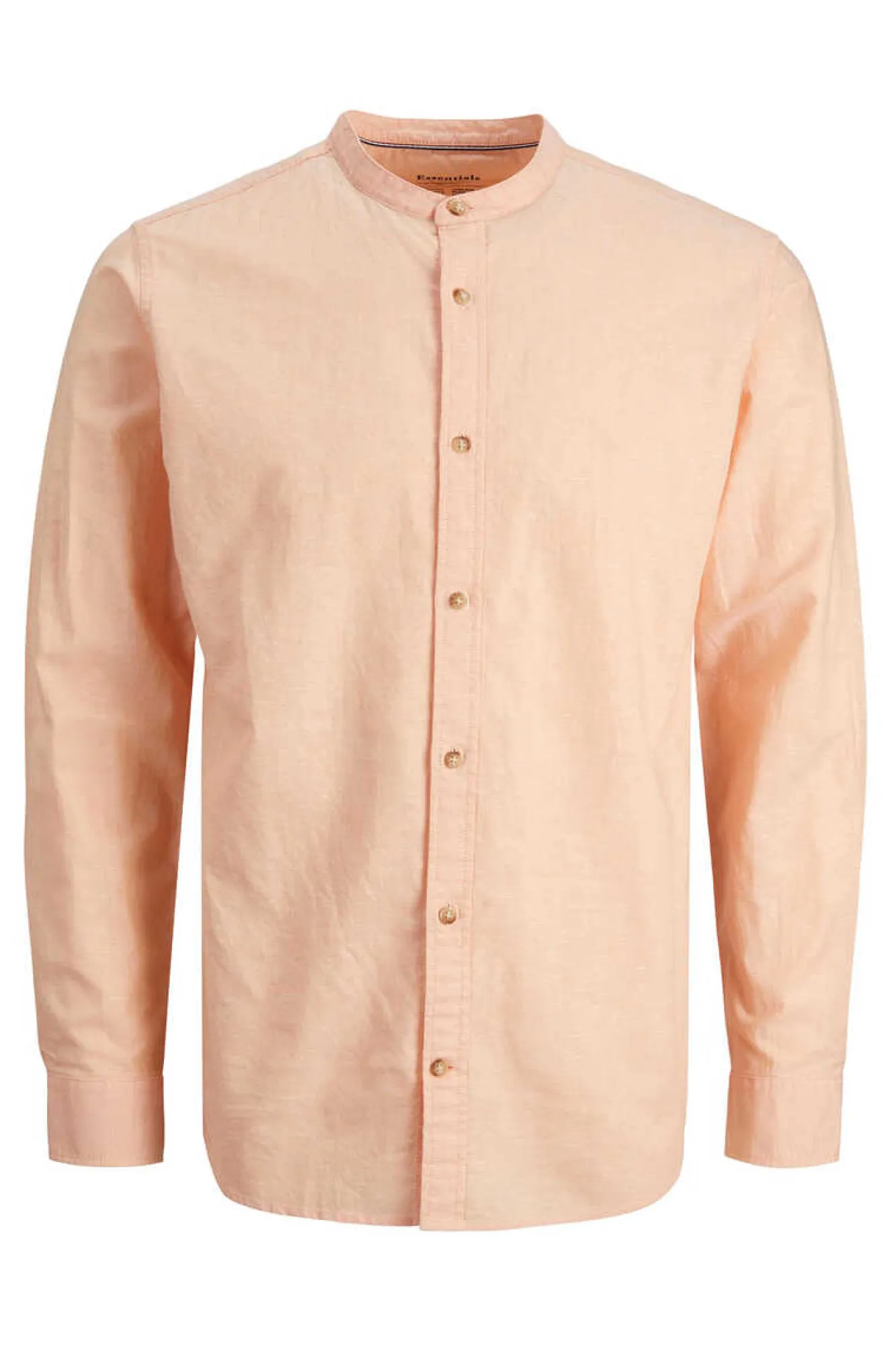 Jack & Jones Camisa Linho De Manga Comprida Rosa Sale