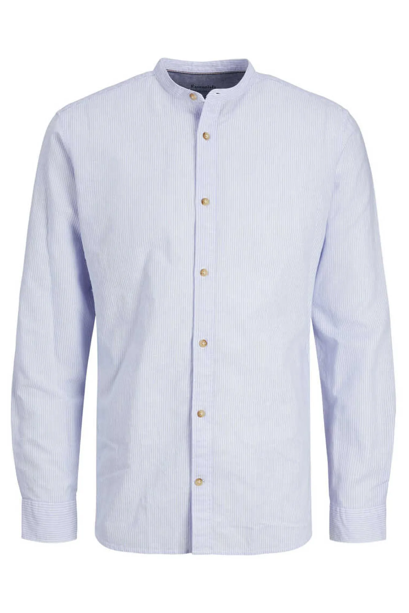 Jack & Jones Camisa Linho De Manga Comprida Mix Azul Hot