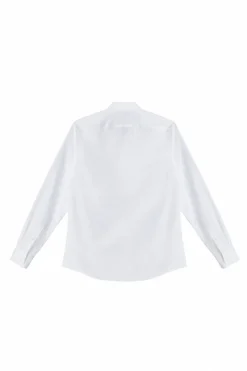 Ooto Camisa Lisa De Manga Comprida Branco New