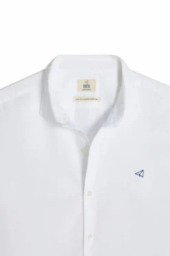 Camisa Lisa De Manga Comprida