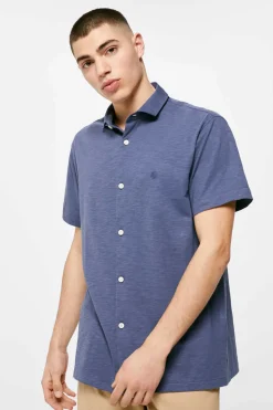 Springfield Camisa Malha Azulado