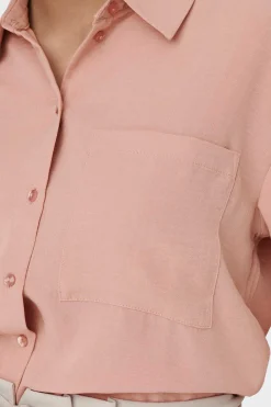 JDY Camisas E Blusas-Camisa Manga 3/4 Botoes