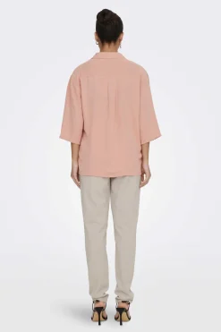 JDY Camisas E Blusas-Camisa Manga 3/4 Botoes