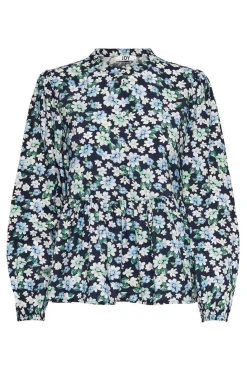 JDY Camisas E Blusas-Camisa Manga Comprida Com Folho Baixo