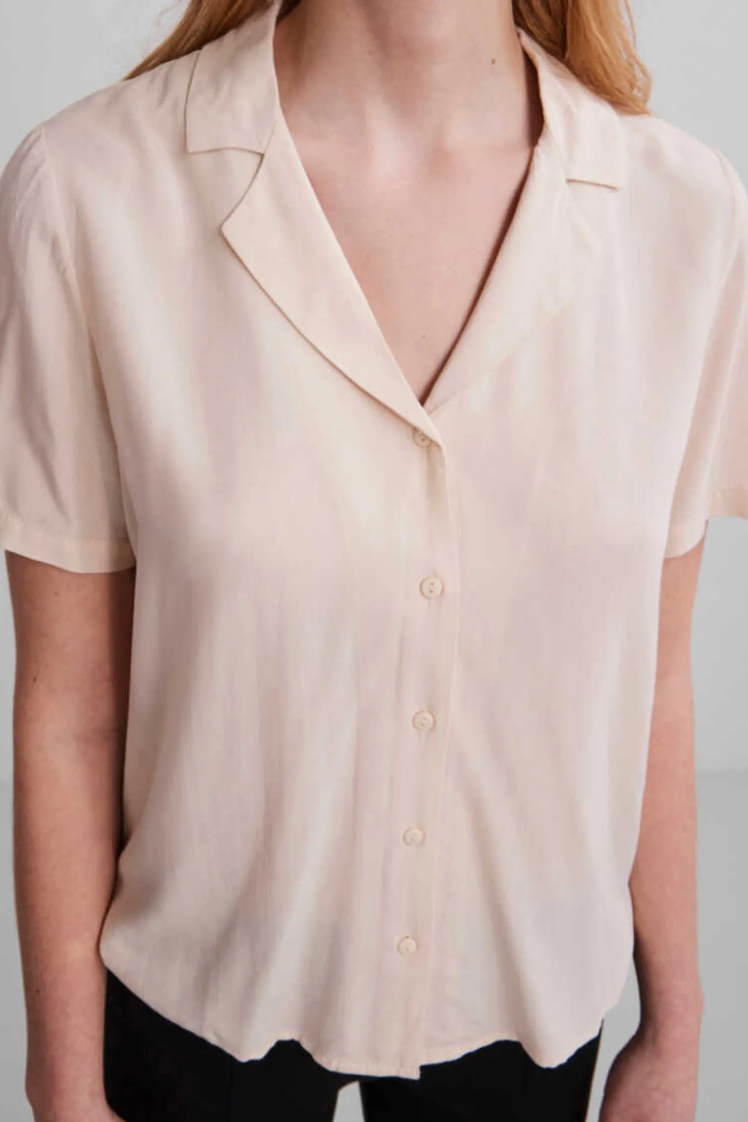 Pieces Camisas E Blusas-Camisa Manga Curta