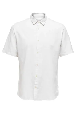 Only & Sons Camisa Manga Curta Branco Hot