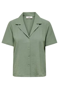 JDY Camisas E Blusas-Camisa Manga Curta Botoes