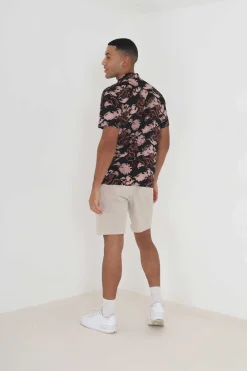 Brave Soul Camisa Manga Curta E Estampada. Natural Sale