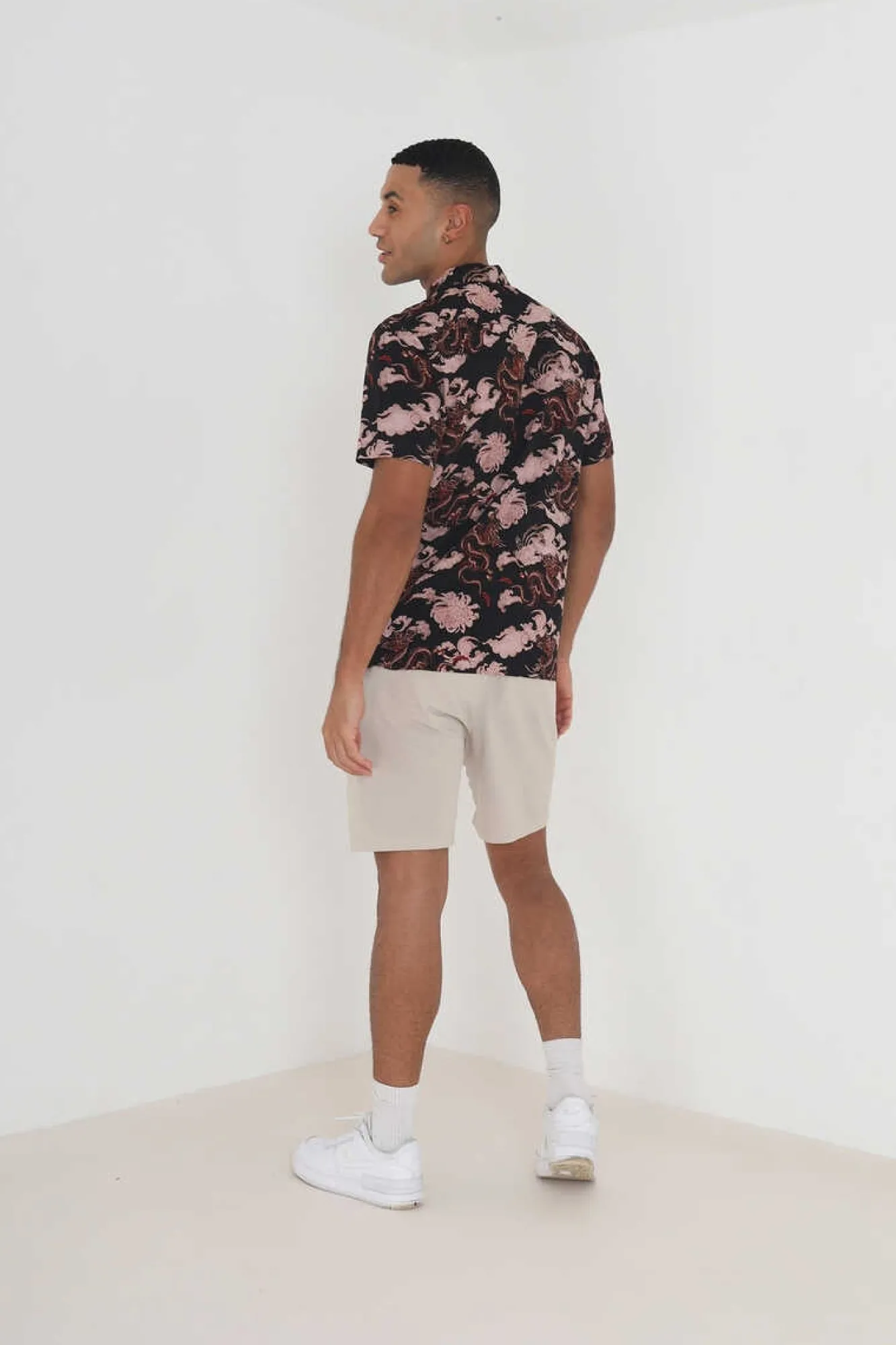 Brave Soul Camisa Manga Curta E Estampada. Natural Sale